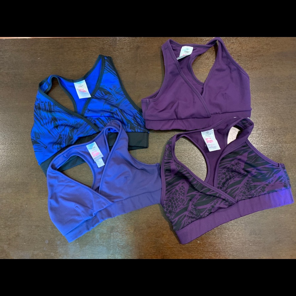Bundle of 4 Zumba Workout Bras